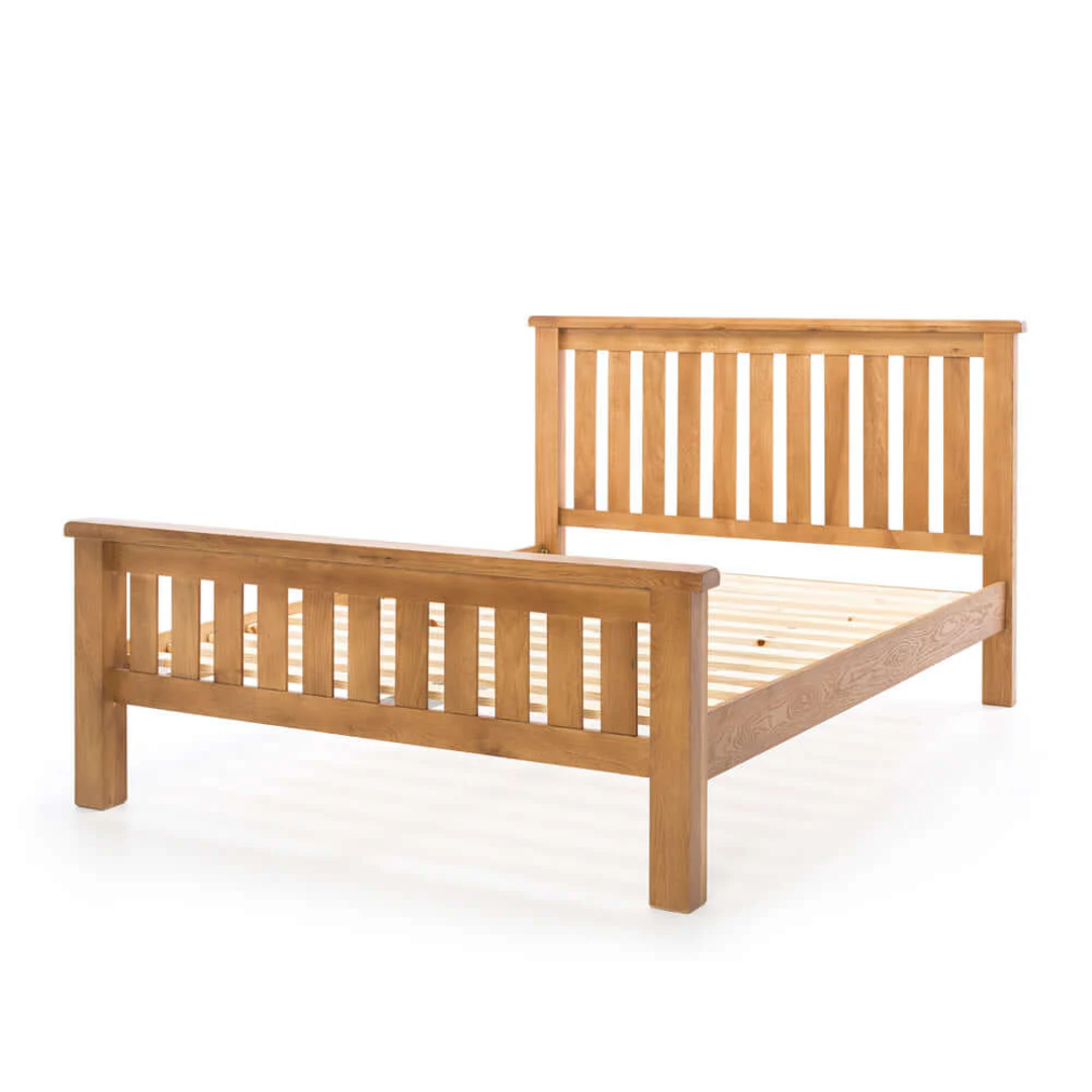 Salisbury Queen Bed Slatted image 1